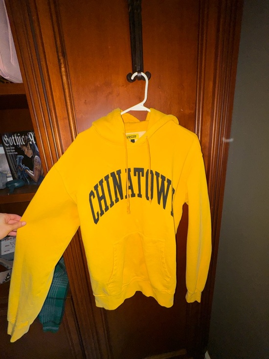 chinatown market Other - Chinatown Market Yellow Crewneck Hoodie - Men's Pullover